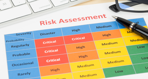 Hierarchy of control with risk assessment example
